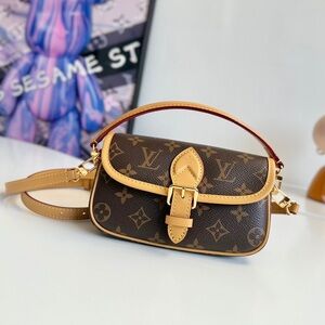 Louis Vuitton Brown Monogram Crossbody Bag